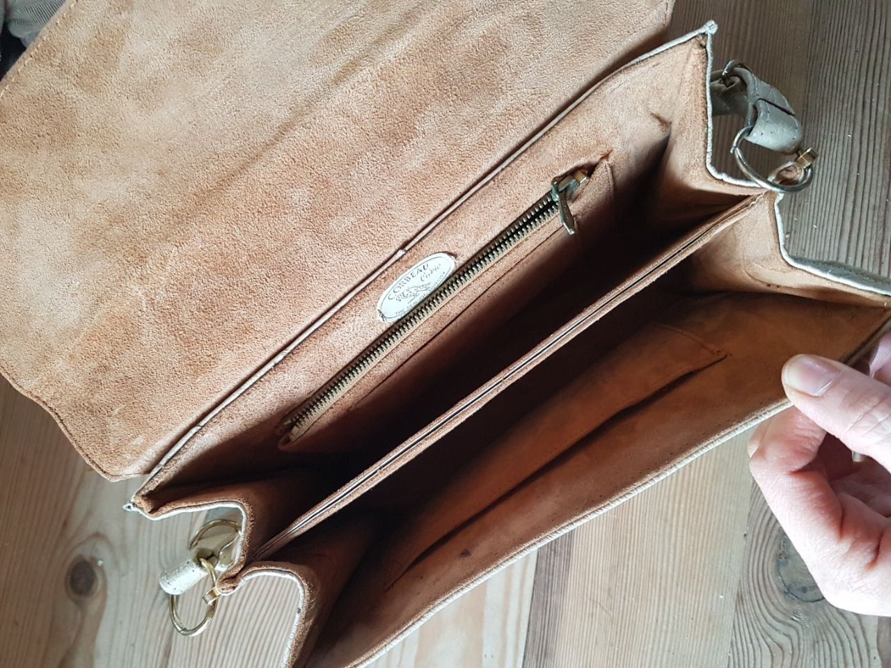 Borse da donna: Handtasche echtes Kokodilleder – Usato da Krattigen venduto da Heutilli 5