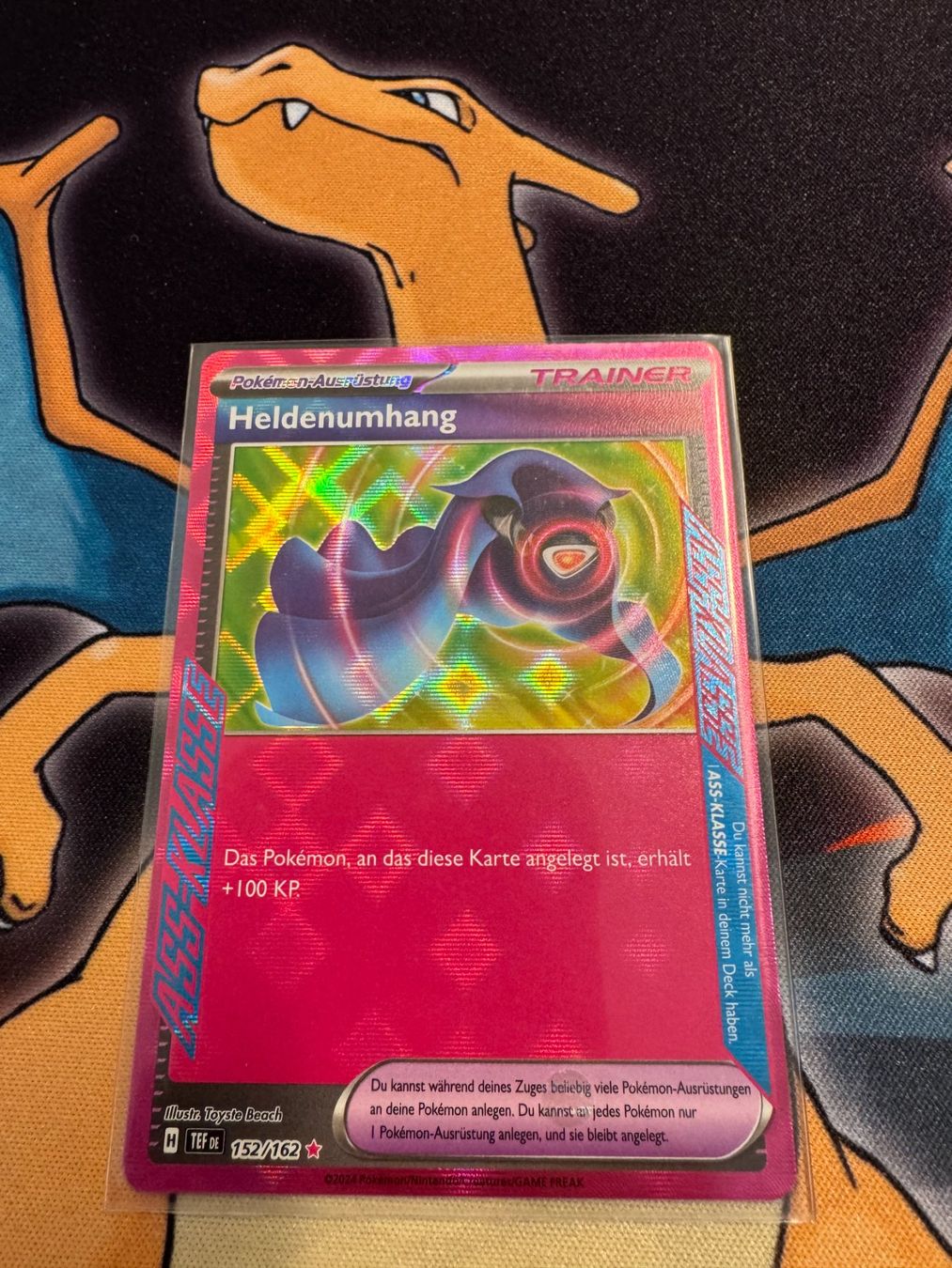 Pokémon Carte collezionabili: Heldenumhang (TEF 152) - Gewalten der Zeit – Nuovo (secondo la descrizione) da Bülach venduto da Pfrenzel