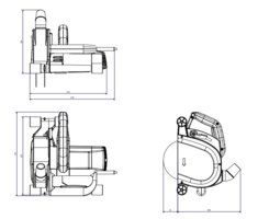 Toutes les machines: Mauernutfräse Perles WSF2360 Profi Gerät – D'occasion à Muhen par Aquaduro 3
