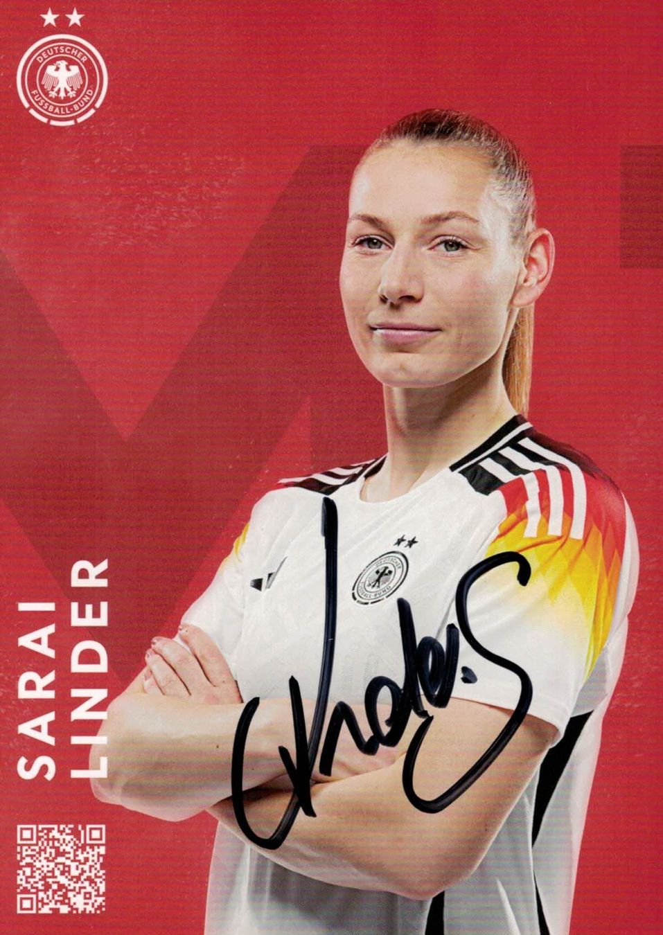 Autografi: Sara Linder Autogramm handsigniert DEUTSCHLAND 2024 – Nuovo (secondo la descrizione) da Thalwil venduto da JogaB0nito