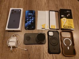 iPhone 17 Pro Max - 256 GB - Deep Blue & Réinitialisé 📱 