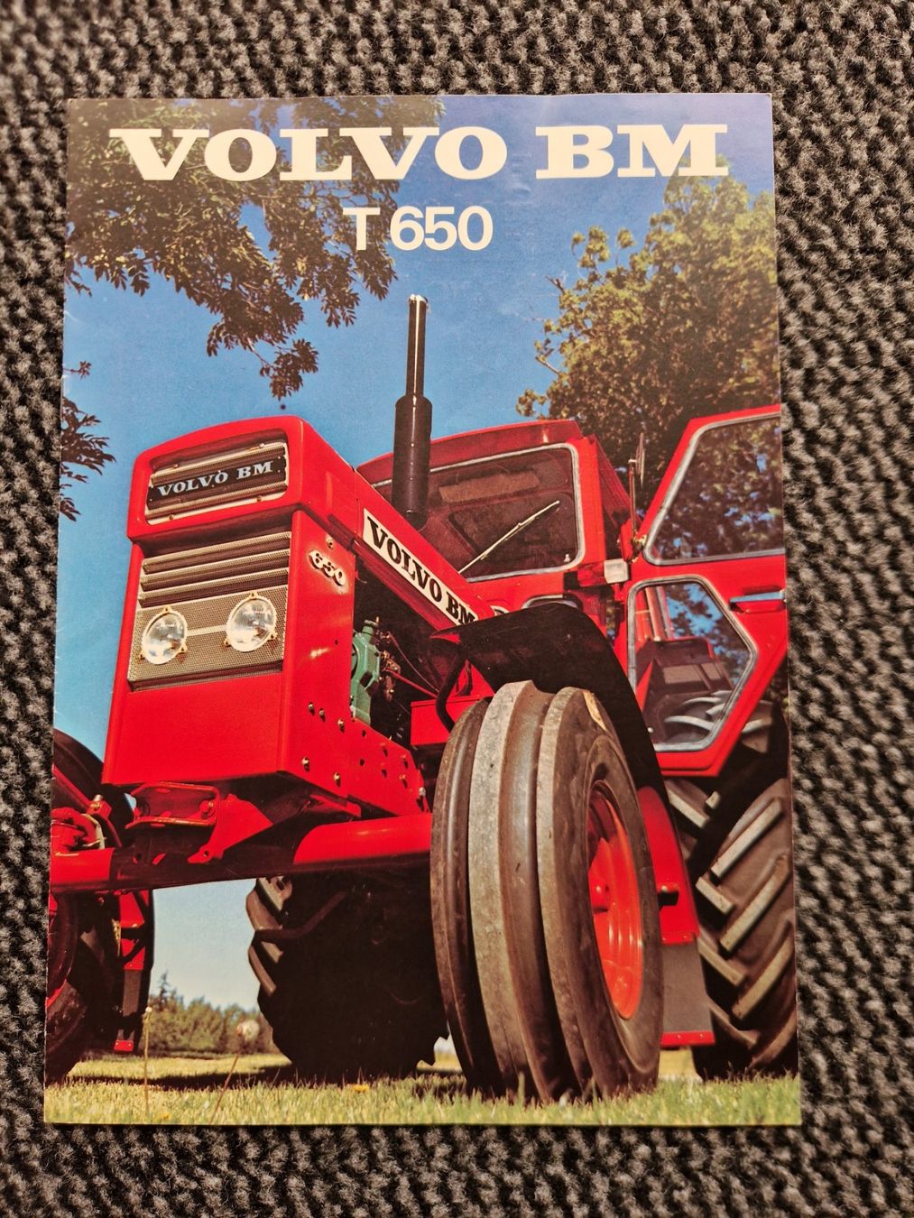 Documenti: Original Prospekt Traktor Volvo BM T650 – Usato da Dürnten venduto da Bachtel84