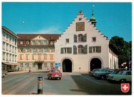 St. Gallen, Waaghaus, Bata, Oldtimer, gelaufen 1966