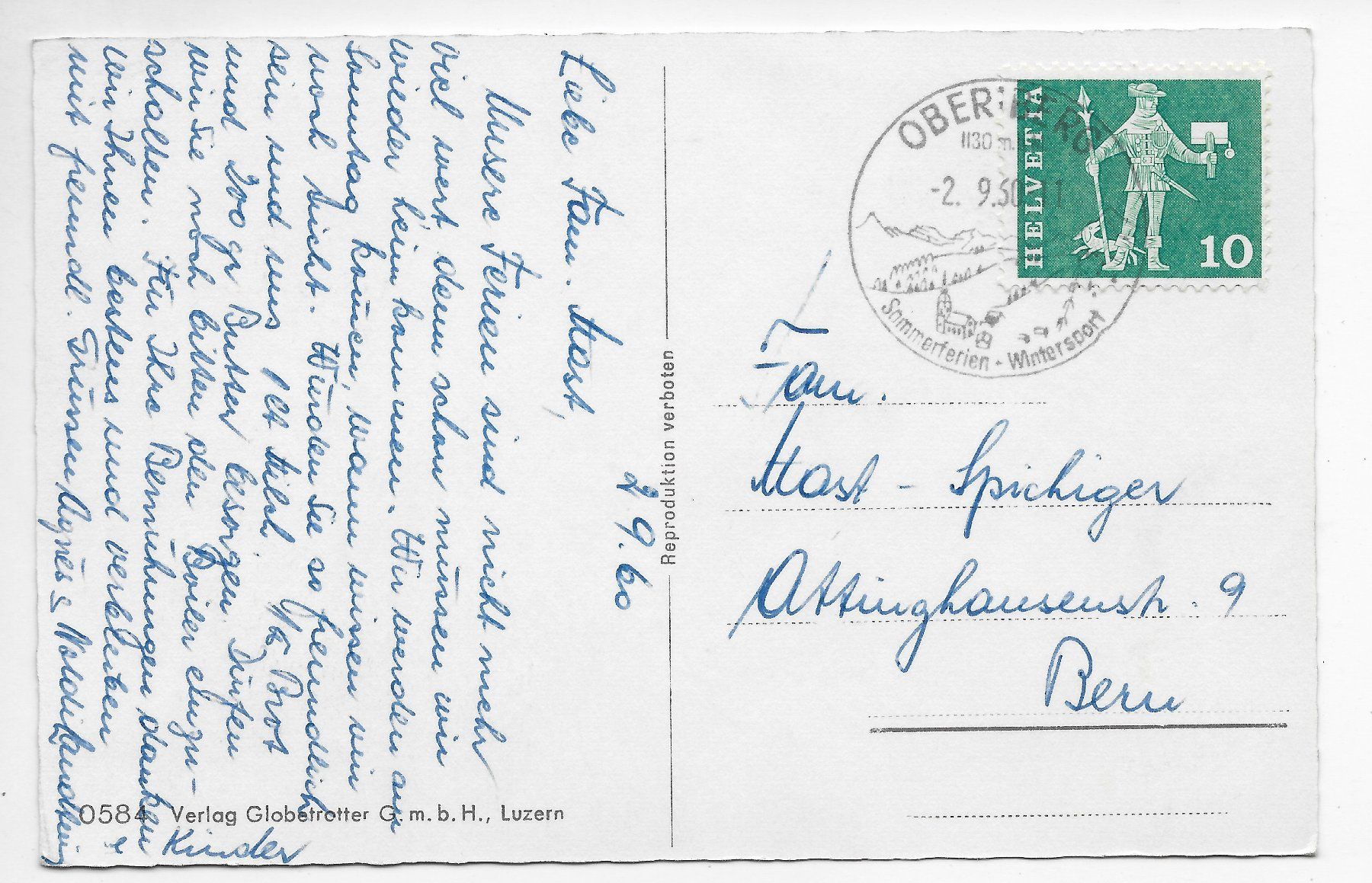 Cartes postales: Kurort Oberiberg – D'occasion à Hefenhofen par Richsalz 1