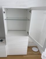 IKEA BESTÅ Vitrine weiss mit Glastür – 60x42x130 cm