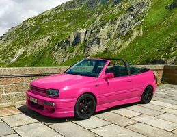 Preisreduktion ! Golf 3 Cabrio 2.0 - Pink Floyd Edition
