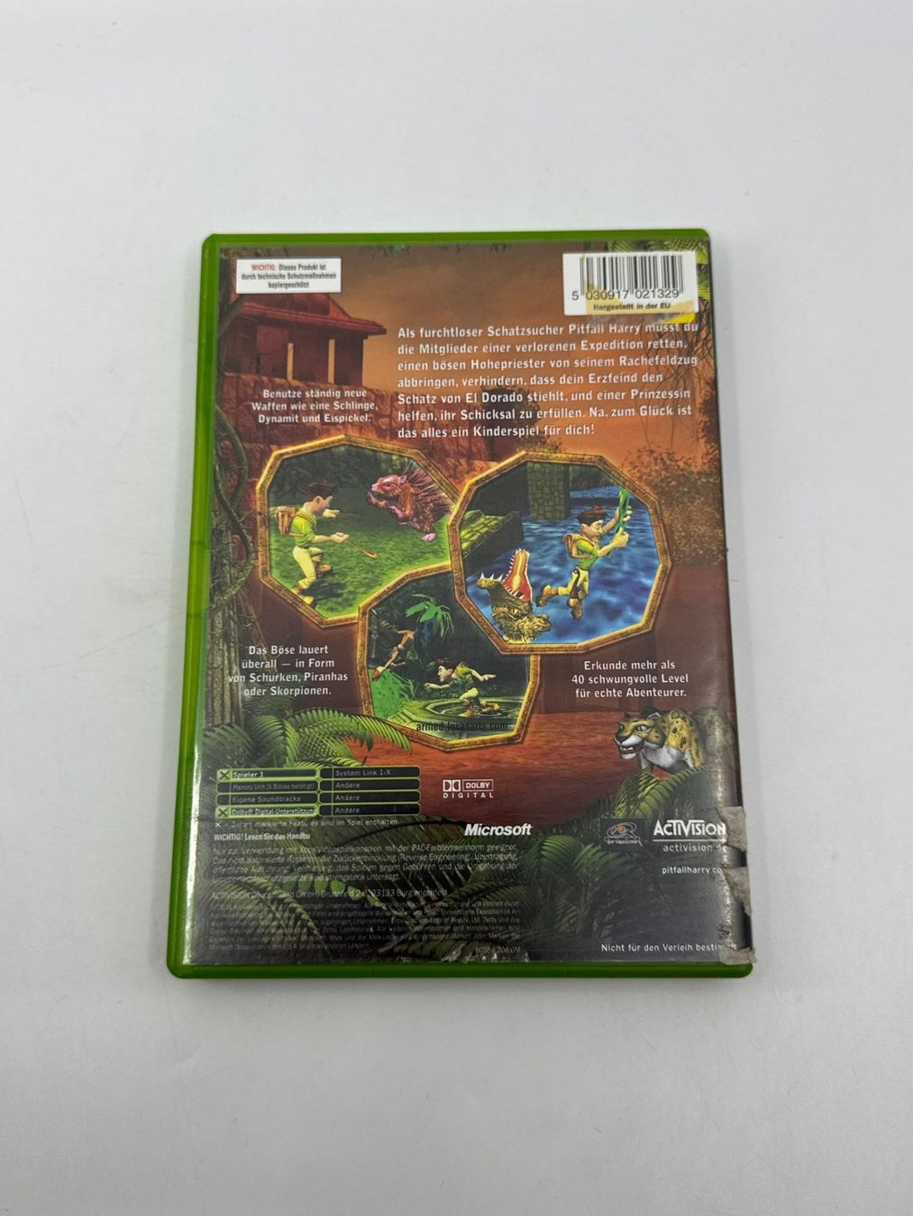 Jeux: Pitfall - Die verlorene Expedition (XBOX) – D'occasion à Herisau par Seyashop1 2