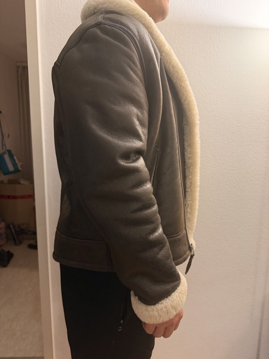 Schott Jacken: Schott Lederjacke braun Grösse XL – Gebraucht aus Baar von eis_6s8g 5
