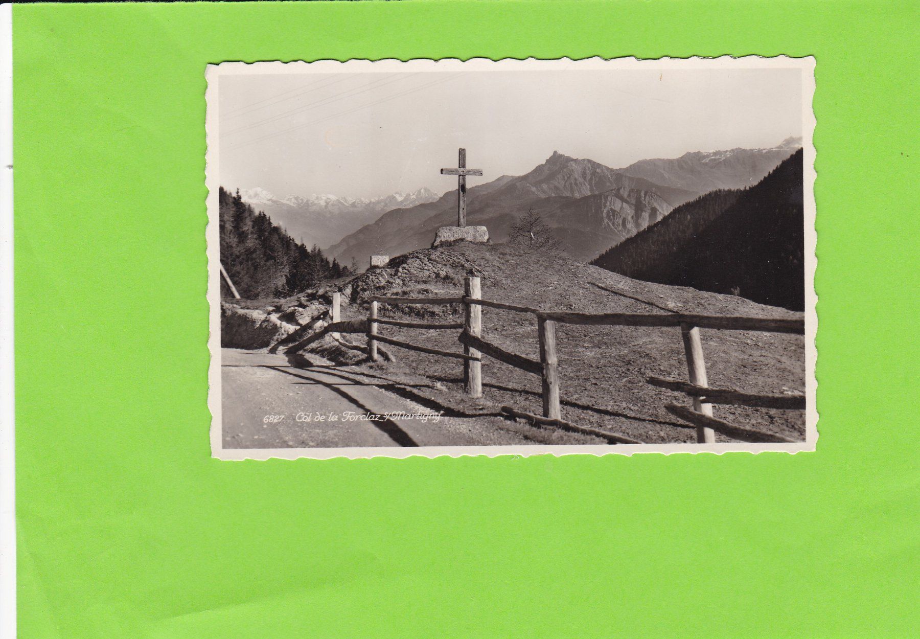 Cartoline postali: Col de la Forclaz s/ Martigny – Usato da St. Peterzell venduto da neckertal