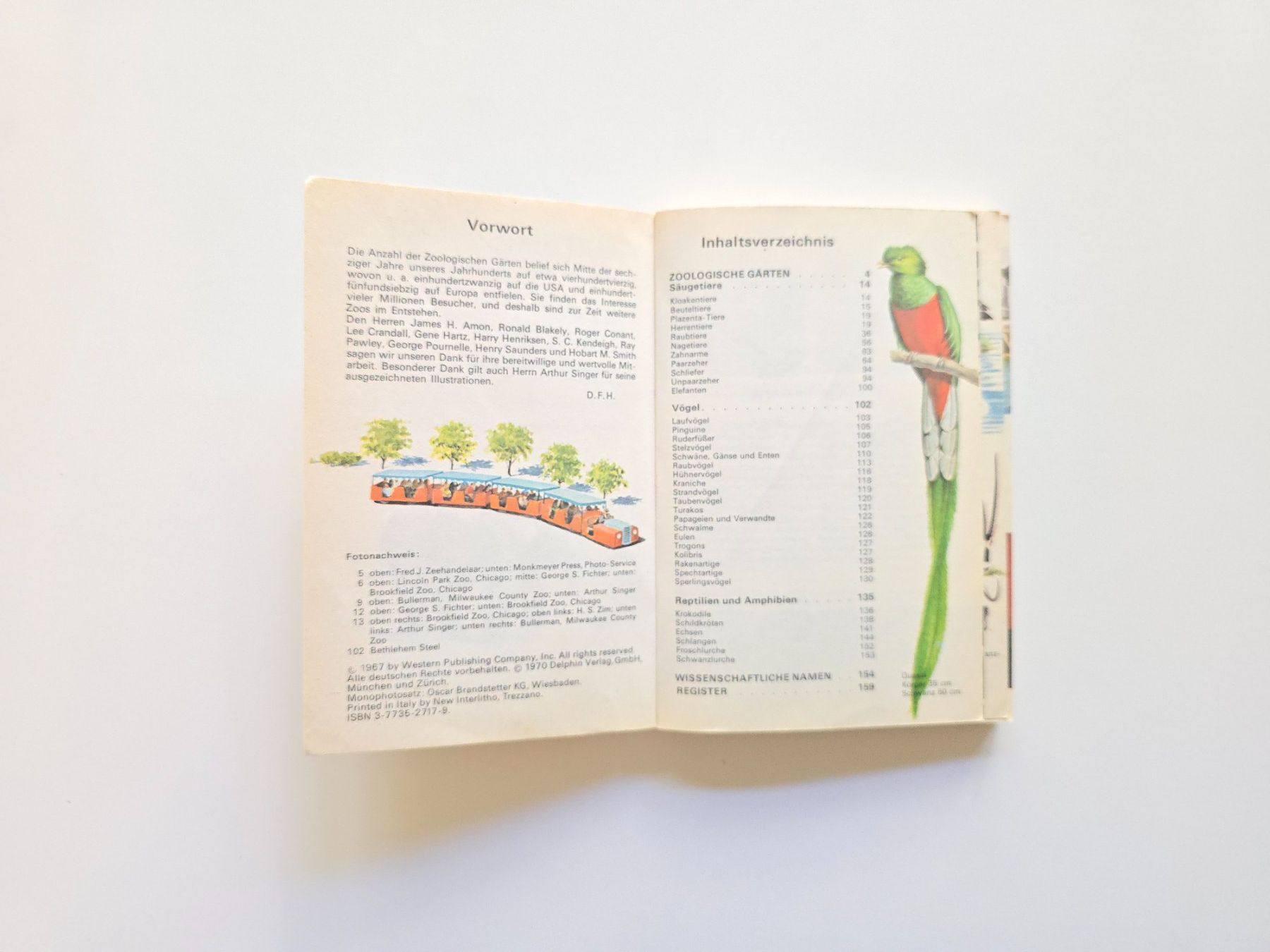 Bücher: Altes Büechli Zootiere 1970 – Gebraucht aus Dättlikon von Wundertuete_ 1