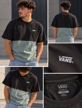 Vans T-Shirt schwarz grau Grösse L guter Zustand
