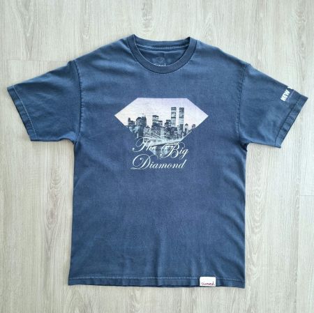 Vintage DIAMOND SUPPLY Shirt L Trade Center New York NYC