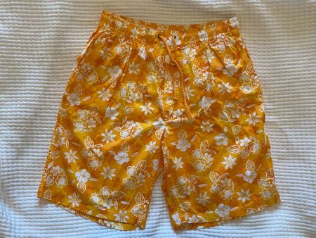 Bermuda de bain motif floral orange - Quartet Capri