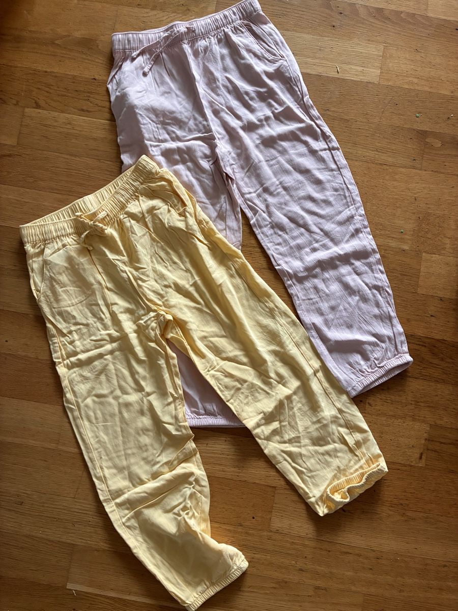 H&M Pantaloni: Leichte Sommerhosen Gr. 128, H&M – Usato da richterswil venduto da lunamarie001