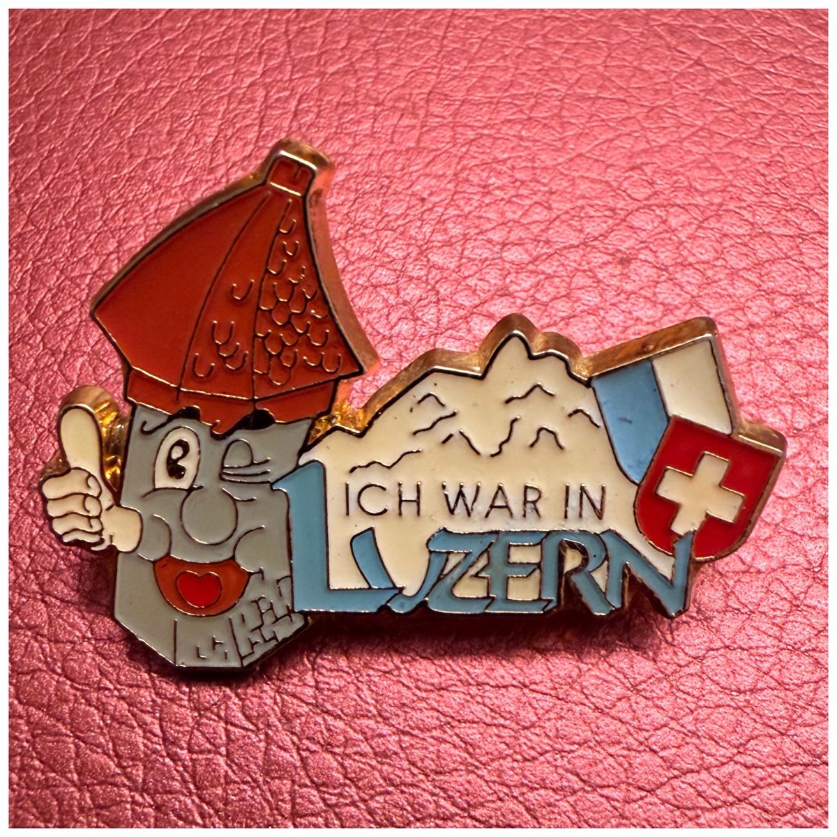 Placchette & Badge: Ich war in Luzern Pin – Nuovo (secondo la descrizione) da Schlieren venduto da RoPue