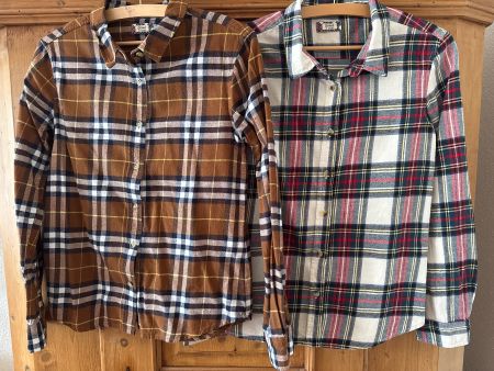 Blusen Flanell Kariert Scout Damen XS