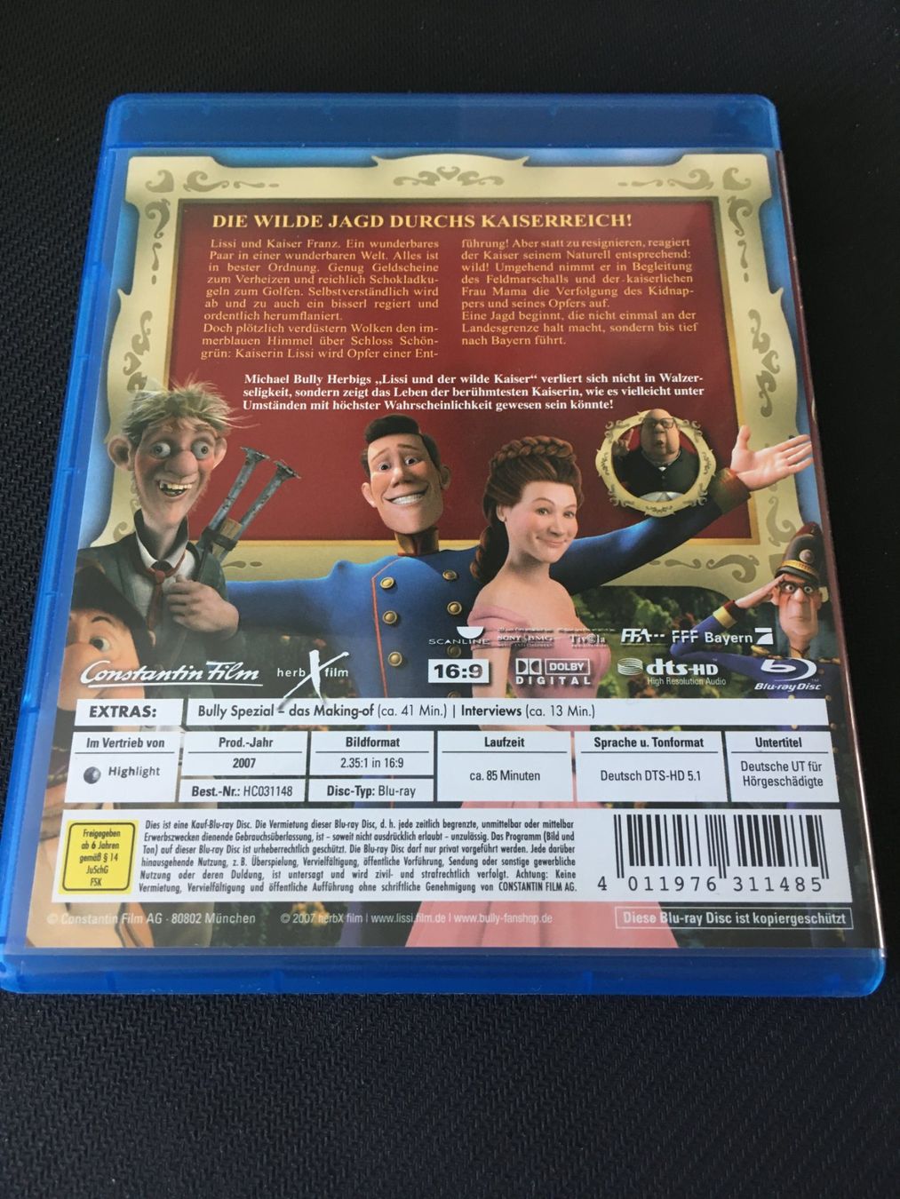 Tutti i DVDs: Sissi und der wilde Kaiser [Blu-ray] – Usato da St.Gallen venduto da MedienJoe 1