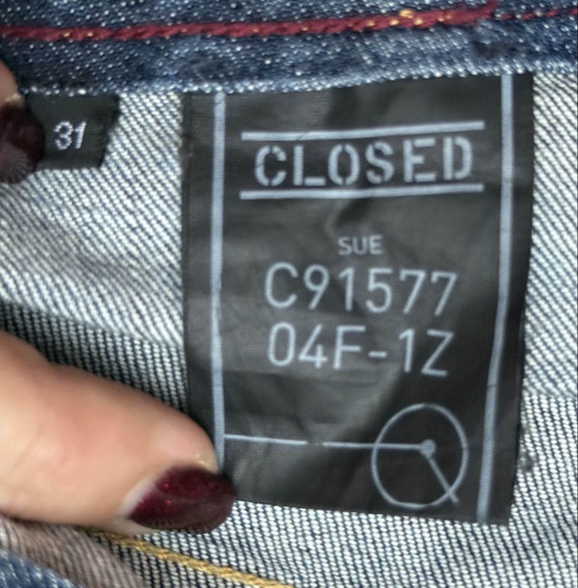 Closed Jeans: CLOSED Damen Jeans, Grösse 31 – Usato da Islikon venduto da Julies_wardrobe 3