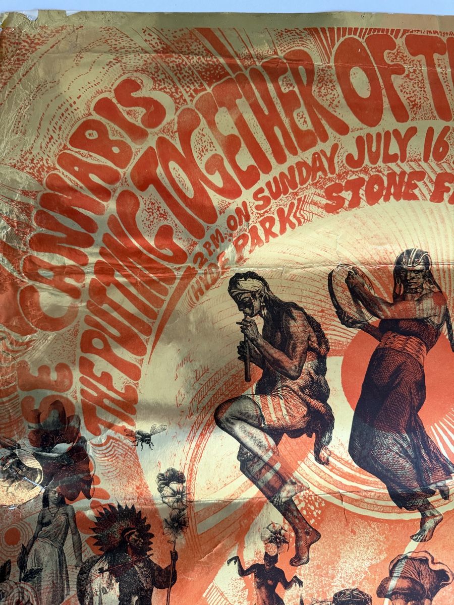 Poster & Bilder: Affiche originale Pop Psychédélique , 1967 – Gebraucht aus Choulex von collectart 4