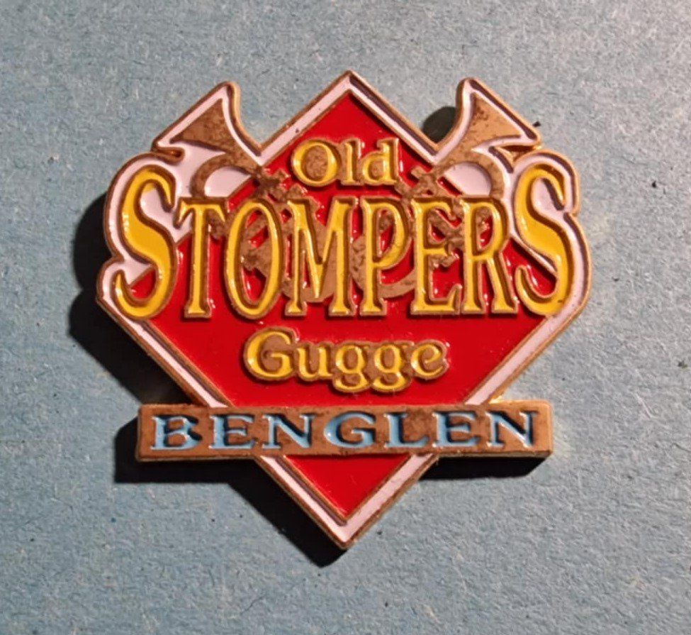 Plaketten & Abzeichen: Pin Old Stompers Gugge Benglen – Gebraucht aus Härkingen von specialshapes