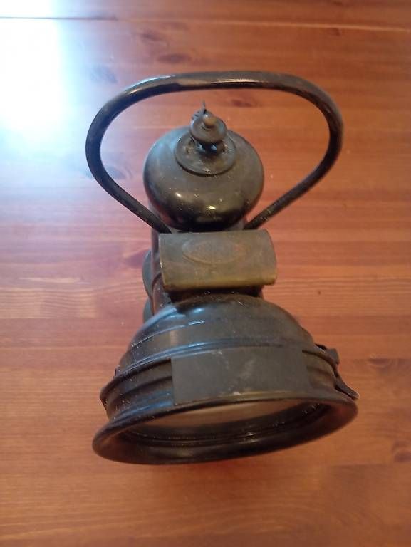 SBB/CFF/FFS Lampade: Eisenbahn Karbid Lampe – Usato da Basel venduto da Petergunn 1