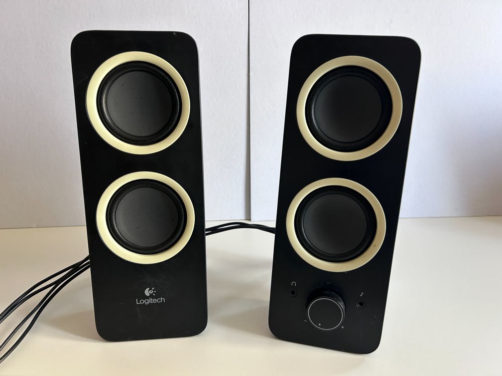 Logitech Z200 Stereo Speakers Zwart