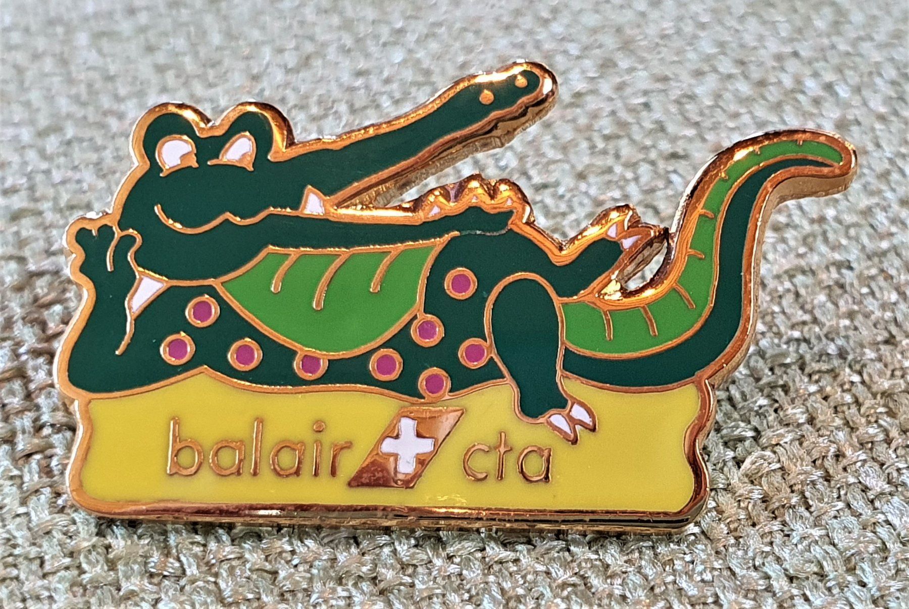 Placchette & Badge: A930 - Pin Balair CTA Schweiz – Usato da Reinach BL venduto da Boston-Verkauf