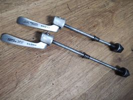 Shimano XT Schnellspanner Set vorne und hinten