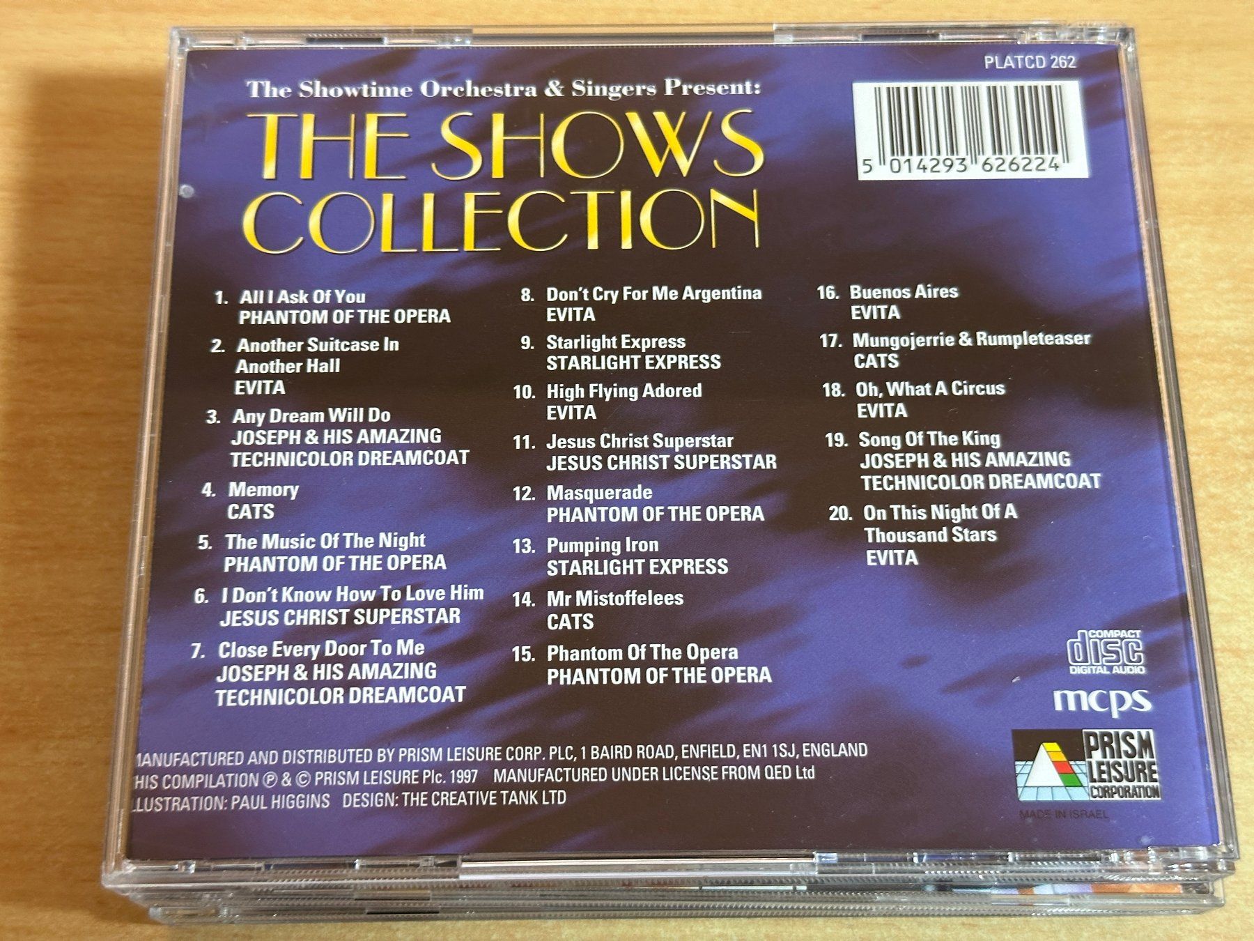 CD: 60 Hits From The Musicals - 3 CD – Usato da Rikon im Tösstal venduto da Alpenmutz 3