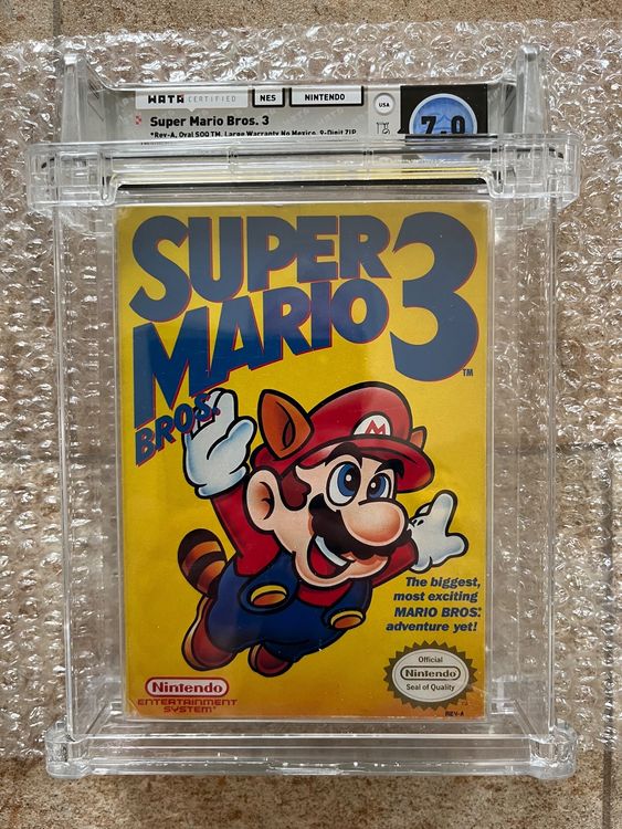 Super Mario Bros 3 RARE 1st print! Left Bros! Nintendo NES | Kaufen auf ...