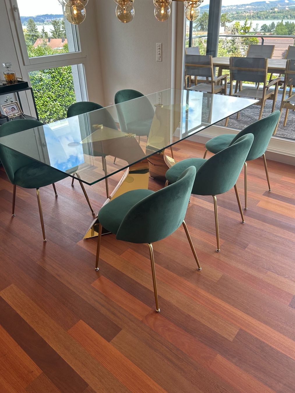 Set de table et chaises: Designer Esstisch mit 6 Stühlen – D'occasion à Maur par UliSeller 4
