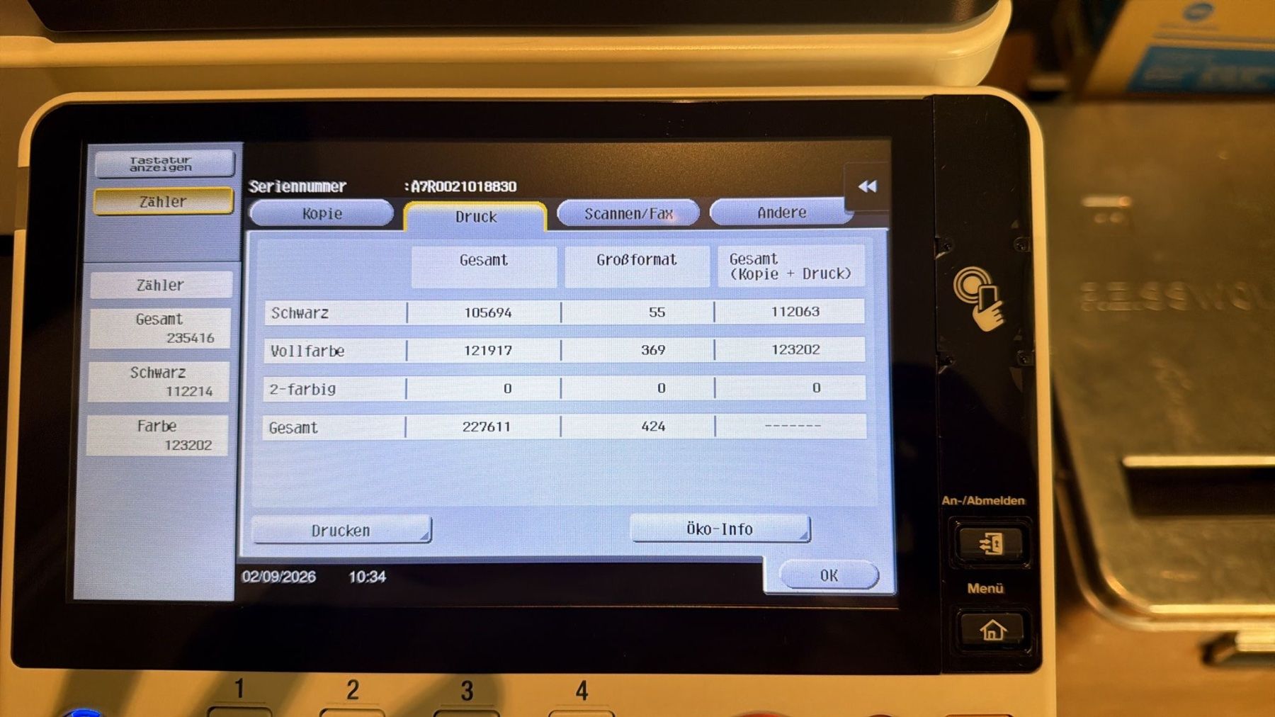 Konica Stampanti: Konica Minolta A3-FarbMultifunktionsdrucker geprüft/gewartet – Usato da Zürich venduto da eeg_fn9k 5