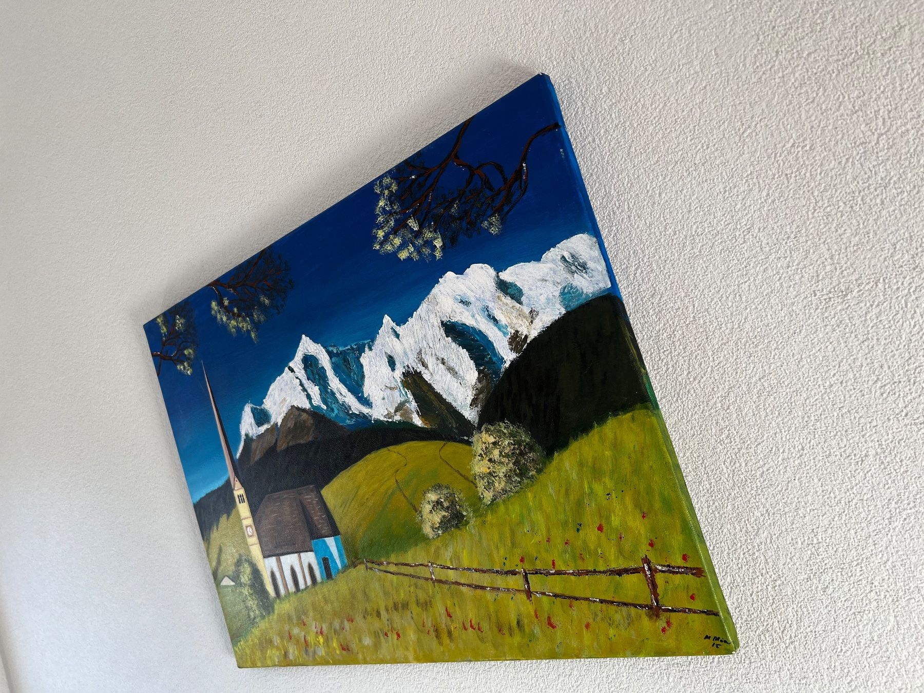 Dipinti: Acryl Bild, vom Grosi (1940) – Nuovo (secondo la descrizione) da Biel/Bienne venduto da HB13 3