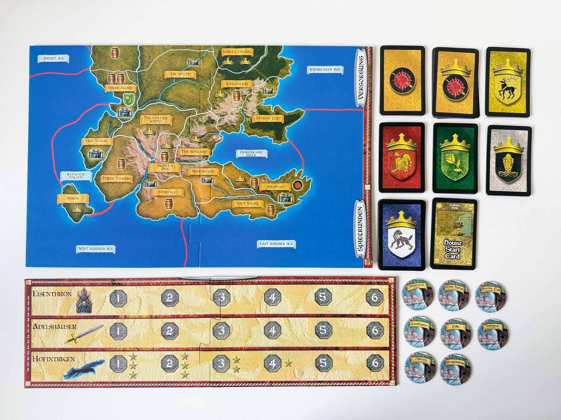 Giochi: Der Eiserne Thron - Das Brettspiel + Erweiterung – Usato da Bern venduto da McFlurry_08 8