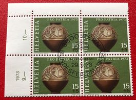 4 er Block Nr.B 158 mit Vollstempel Bern
