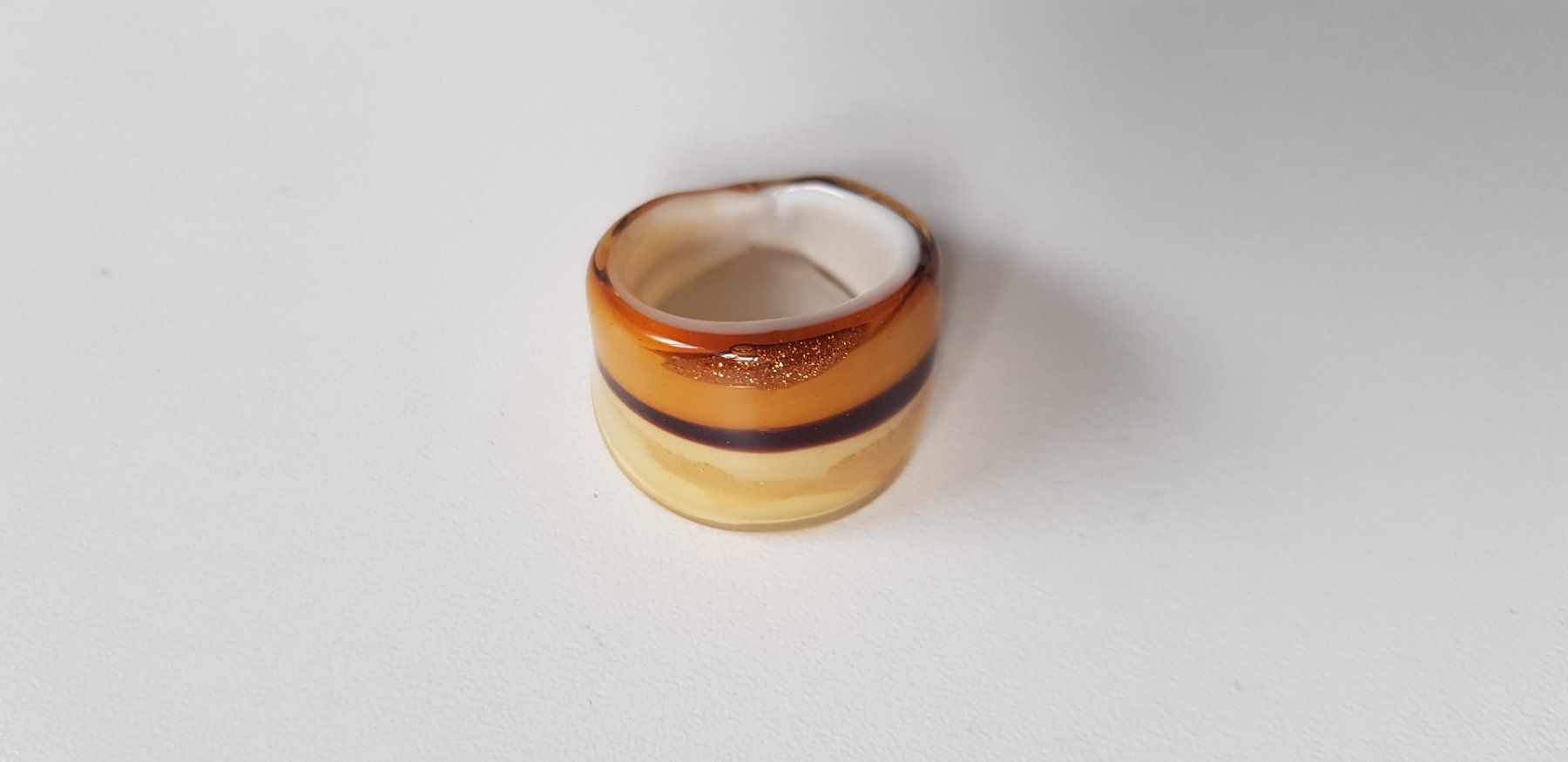 Anelli: Grande bague design en verre de Murano comme NEUVE – Usato da Montreux venduto da Art_et_antiquites 7