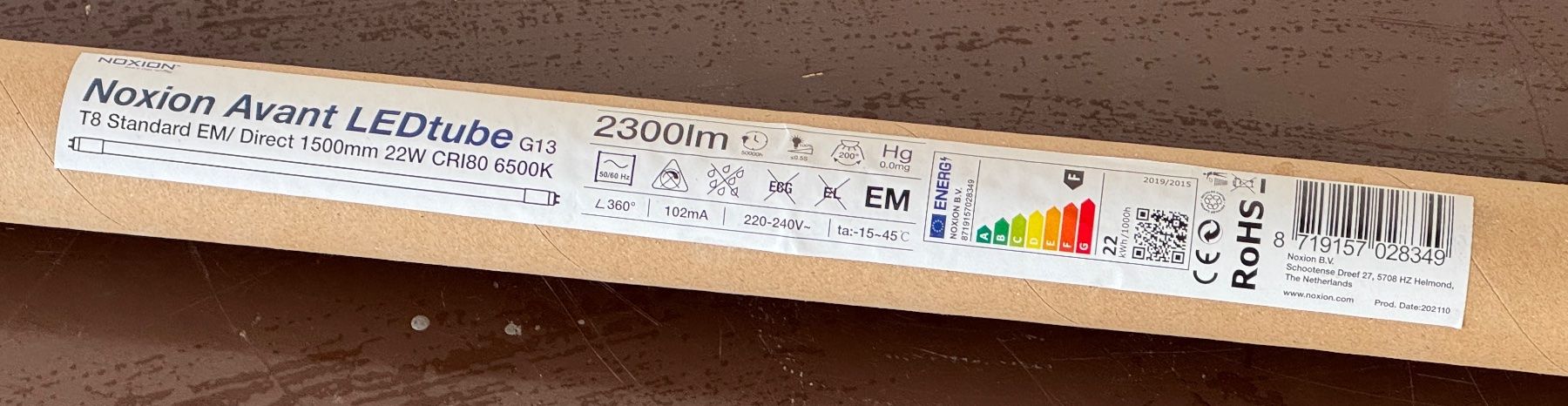 Lampade: Noxion Avant LEDtube G13 – Usato da Schaffhausen venduto da ROCAMECANICA 1