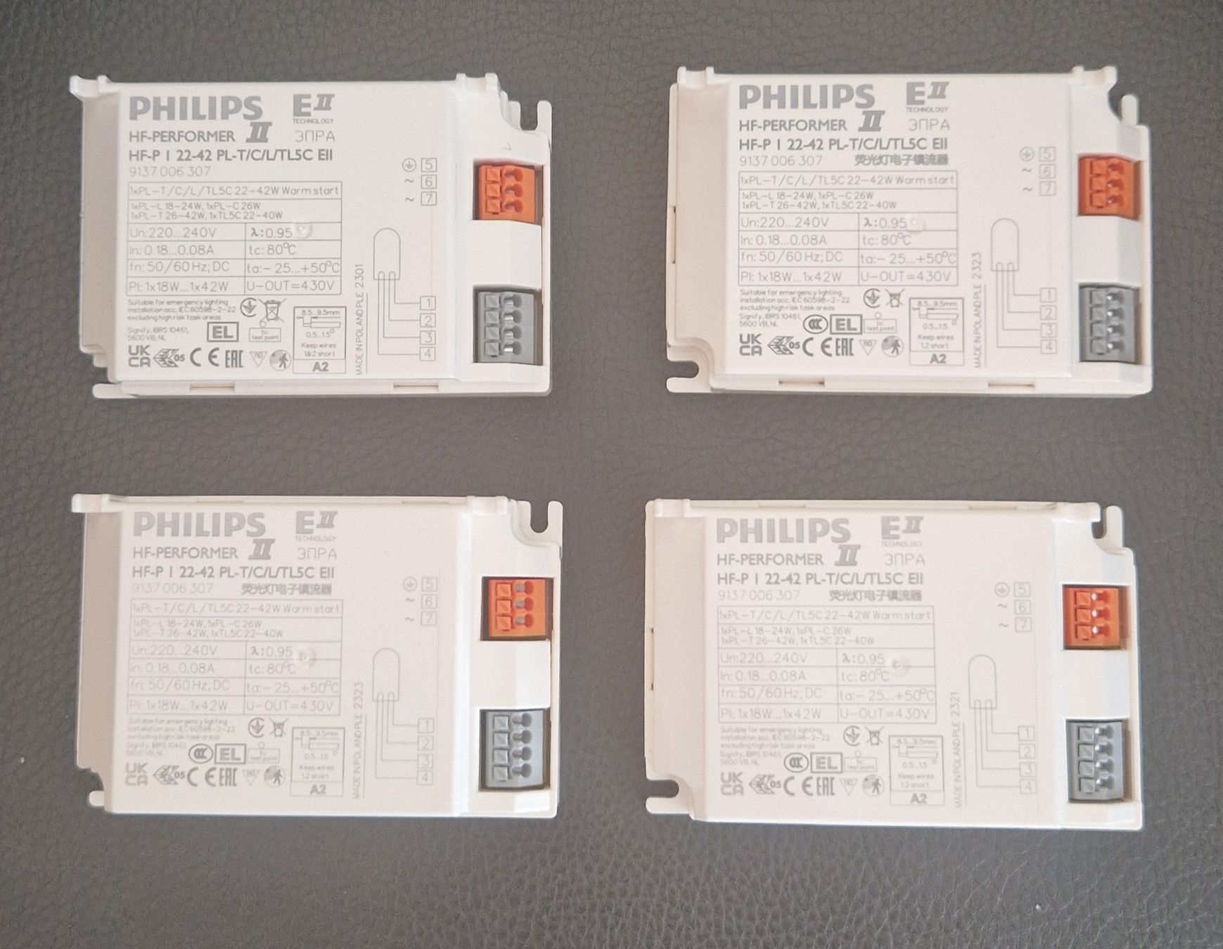 Philips Componenti elettronici: 4 Vorschaltgeräte von Philips – Nuovo e nell'imballaggio originale da Itingen venduto da Claudia.E
