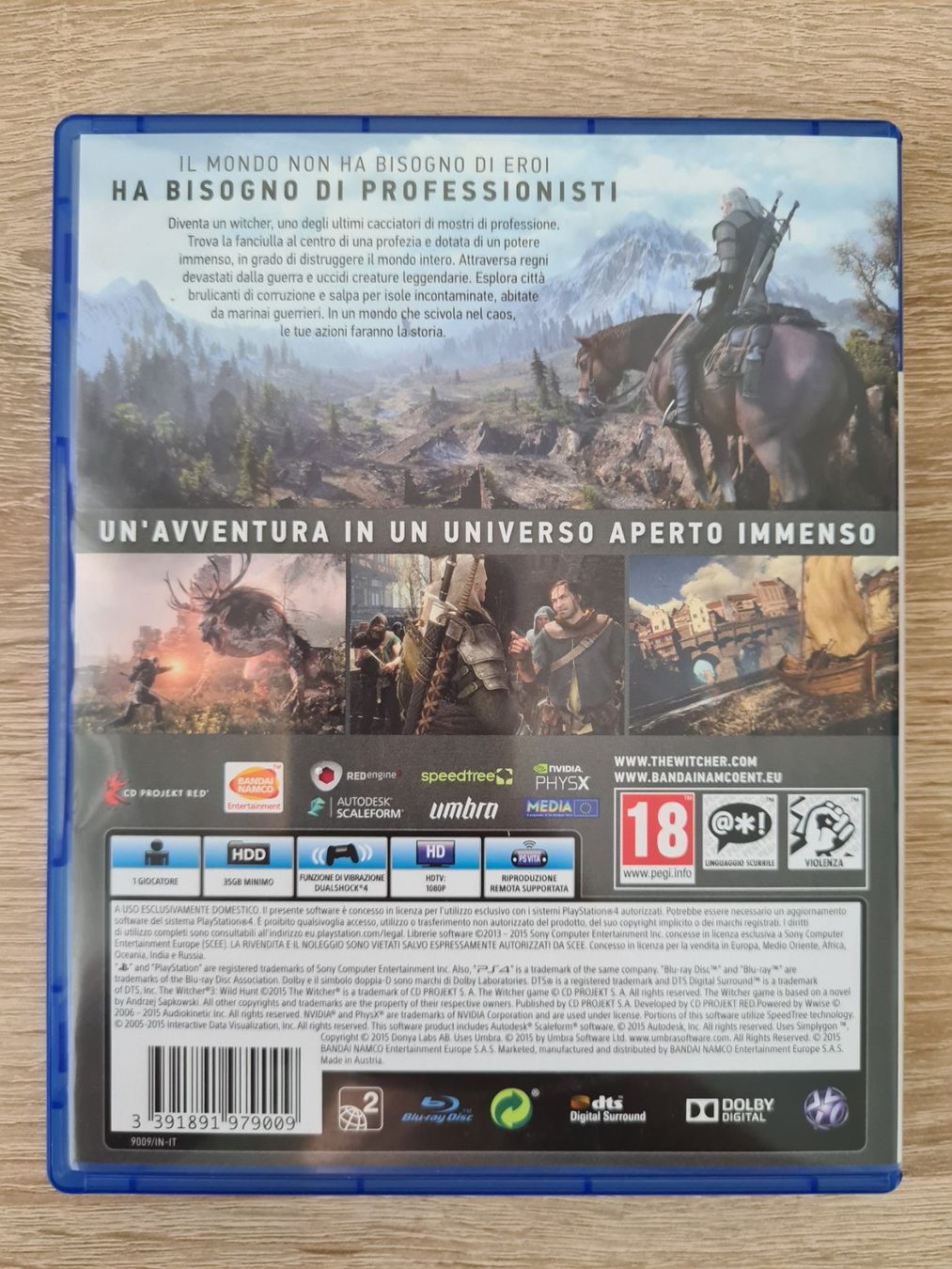 Spiele: The Witcher 3 Wild Hunt + Soundtrack CD (Multilanguage)- PS4 – Gebraucht aus Carouge GE von Gasco 1