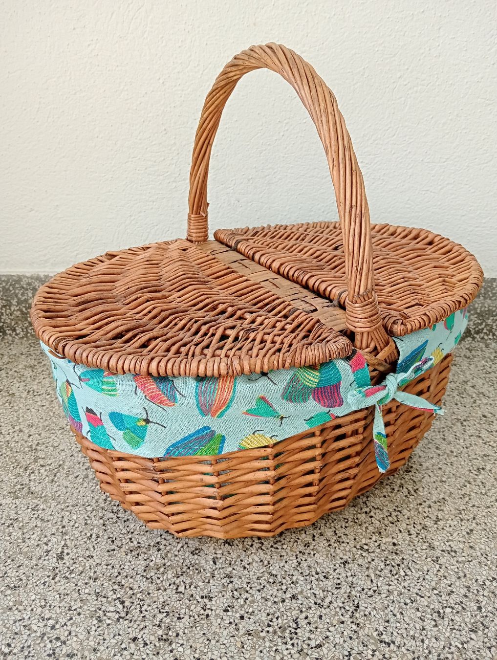 Altro per la casa: Picknickkorb Korb Weide mit Stofffutter 40 x 30 x 20cm – Usato da Allschwil venduto da Evgeniia78