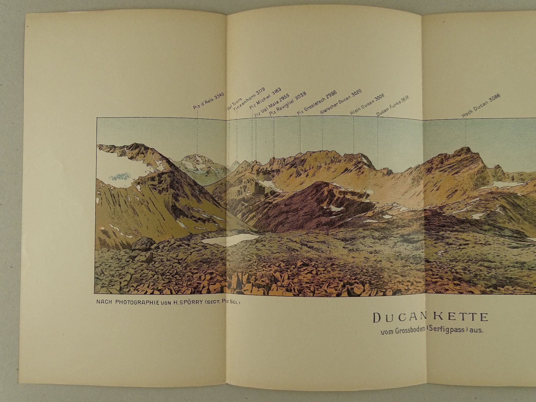 Ghirlande e barre luminose: DUCANKETTE VOM GROSSBODEN, PANORAMA – Usato da Grüningen venduto da Kartensammler