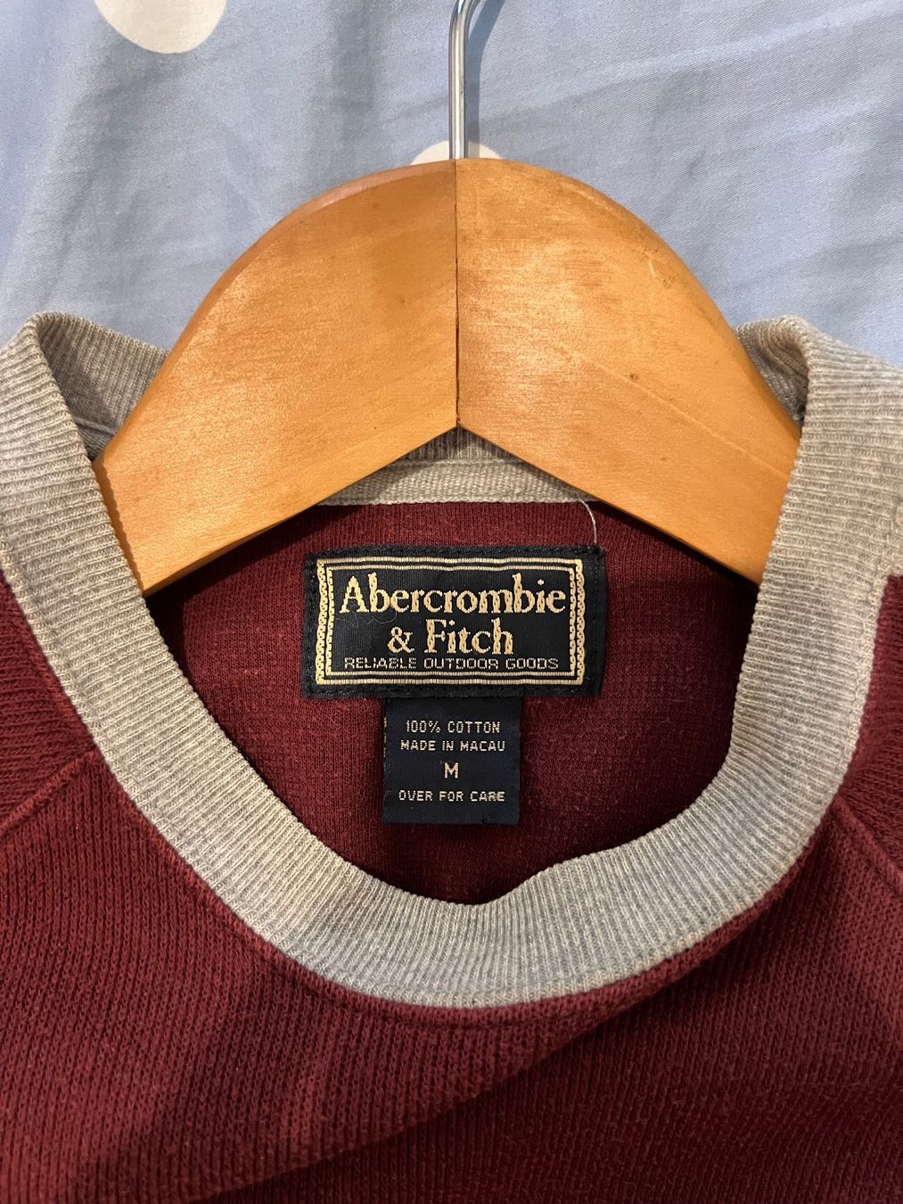 Abercrombie Tute: Abercrombie Sweater - dark red Burgundy – Usato da Basel venduto da Harper.G 1