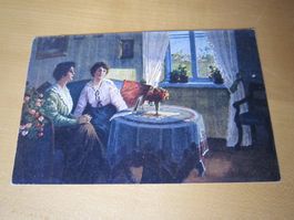 No 10 Antike Postkarte Erinnerung