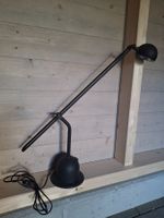 Schreibtischlampe schwarz, flexibel, Wortmann & Filz