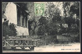 Solothurn, Einsiedelei, Partie mit Kirch