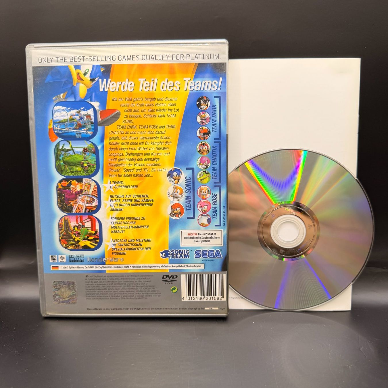Sony Jeux: PlayStation 2 Sonic Heroes Platinum – D'occasion à Düdingen par Nerdworld 1