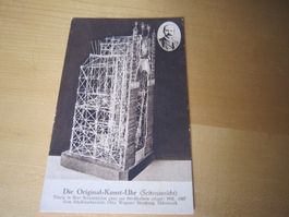 No 10 Antike Postkarte Original-Kunst-Uhr ab nur 75 RP