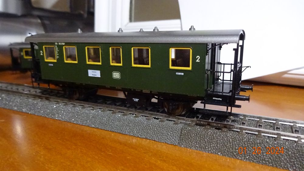 Märklin 4301, 4302, 4303 DB Wagen zu Galsk. Innenbeleuchtung | Kaufen ...