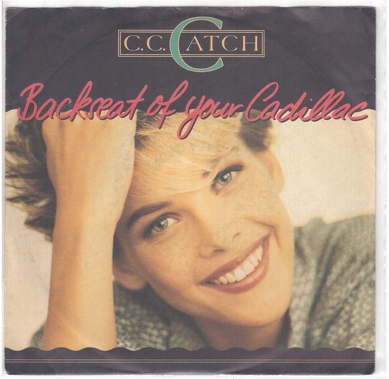 Schallplatten: C.C. Catch  --  Backseat pf your Cadillac   Single7 – Gebraucht aus Rheinau von thespecials