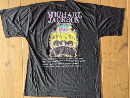 T-shirt Michael Jackson Dangerous World Tour 92  ✨